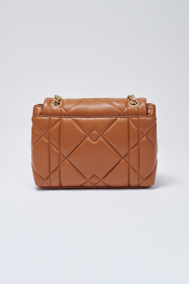 PADDED BAG LEATHER EFFECT