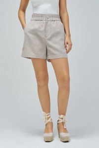 LINEN SHORTS