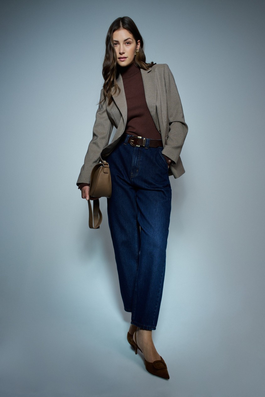 SLOUCHY CROPPED SLIM JEANS