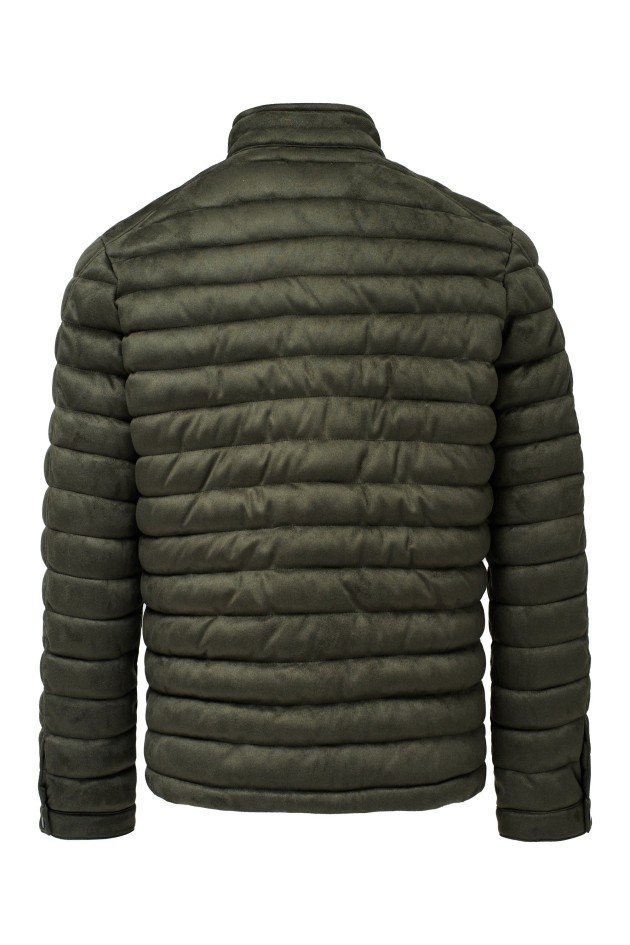 MANTEAU MATELASSÉ EN DAIM