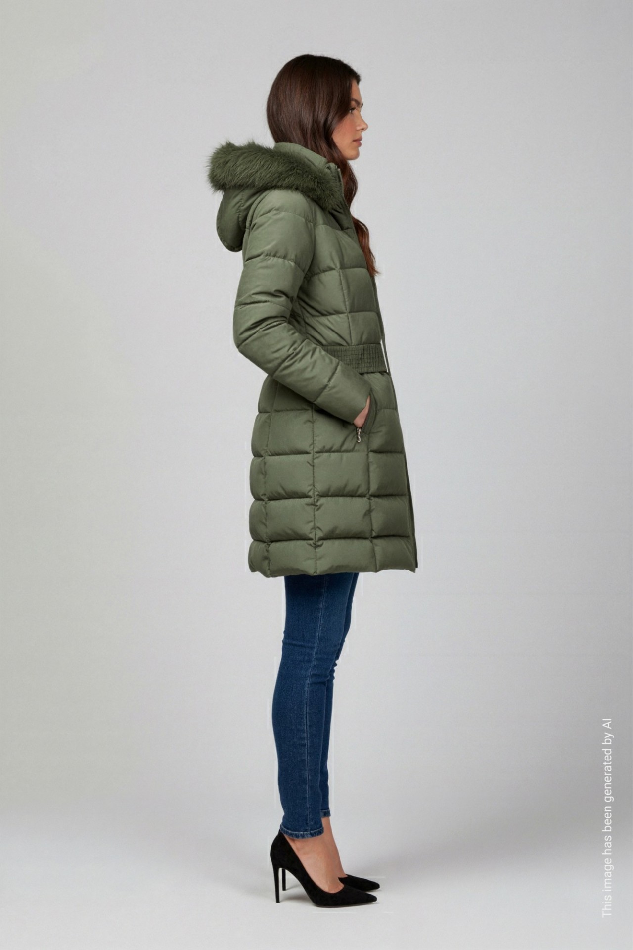 MANTEAU LONG MATELASSÉ