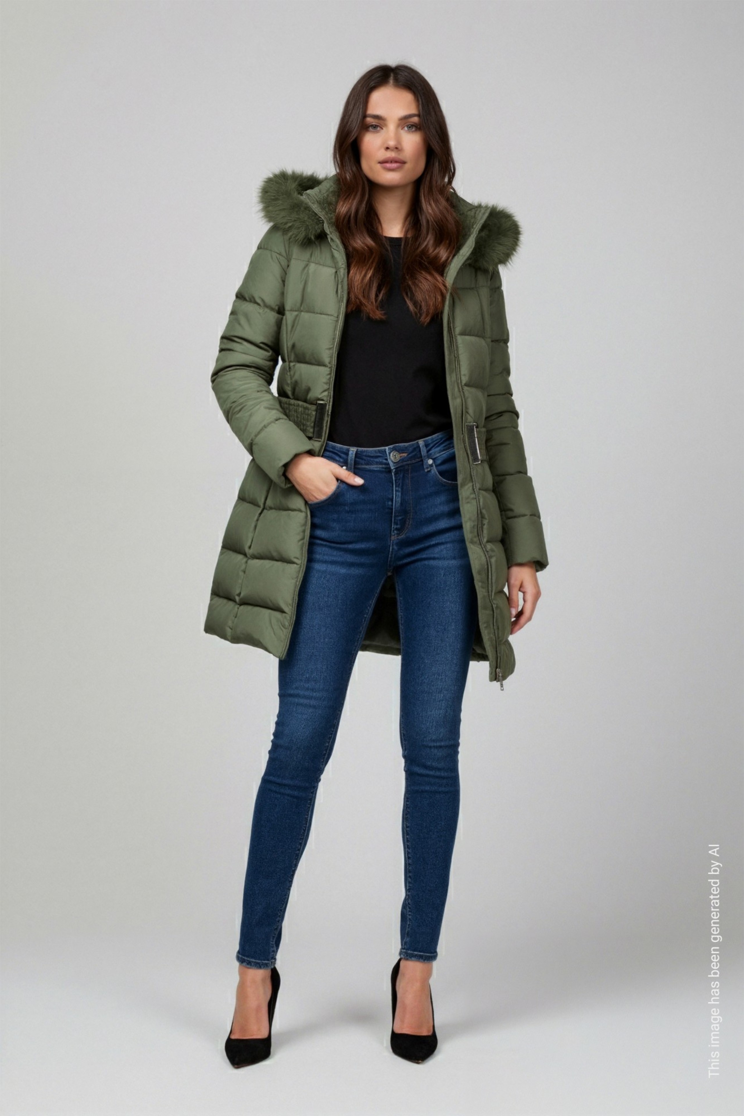 MANTEAU LONG MATELASSÉ