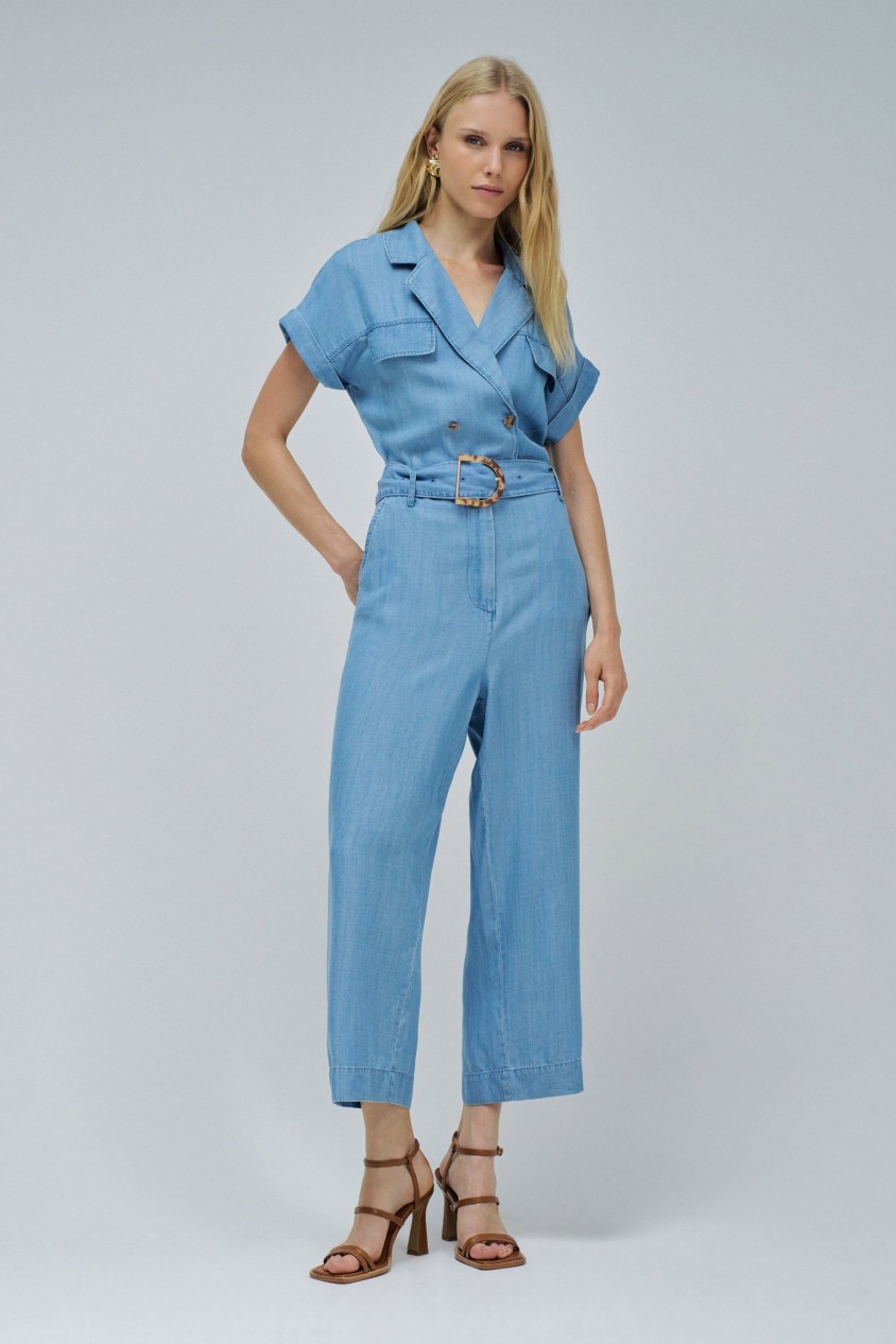 JUMPSUIT IN LIGHTDENIM