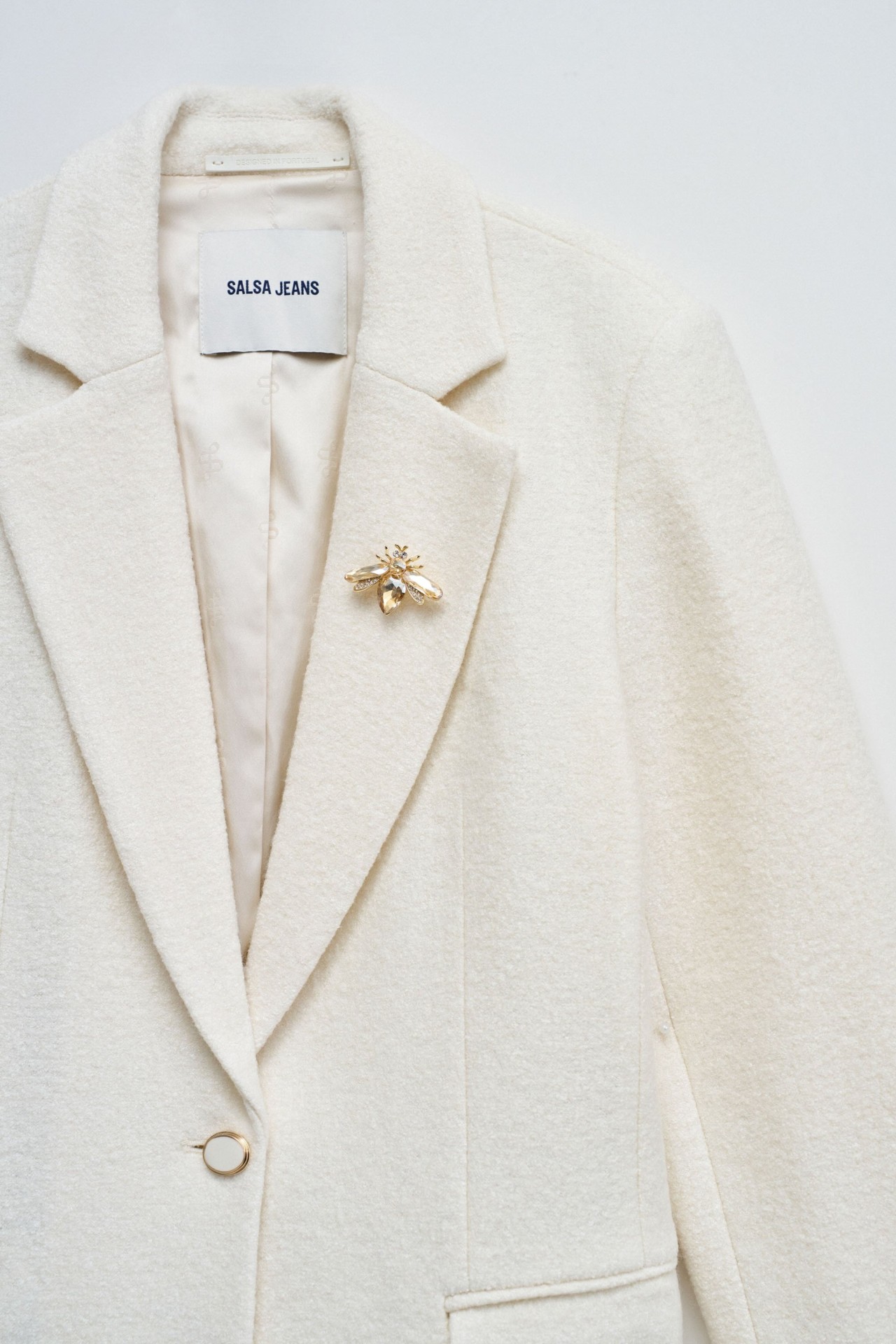 BLAZER TEXTUR EN LAINE