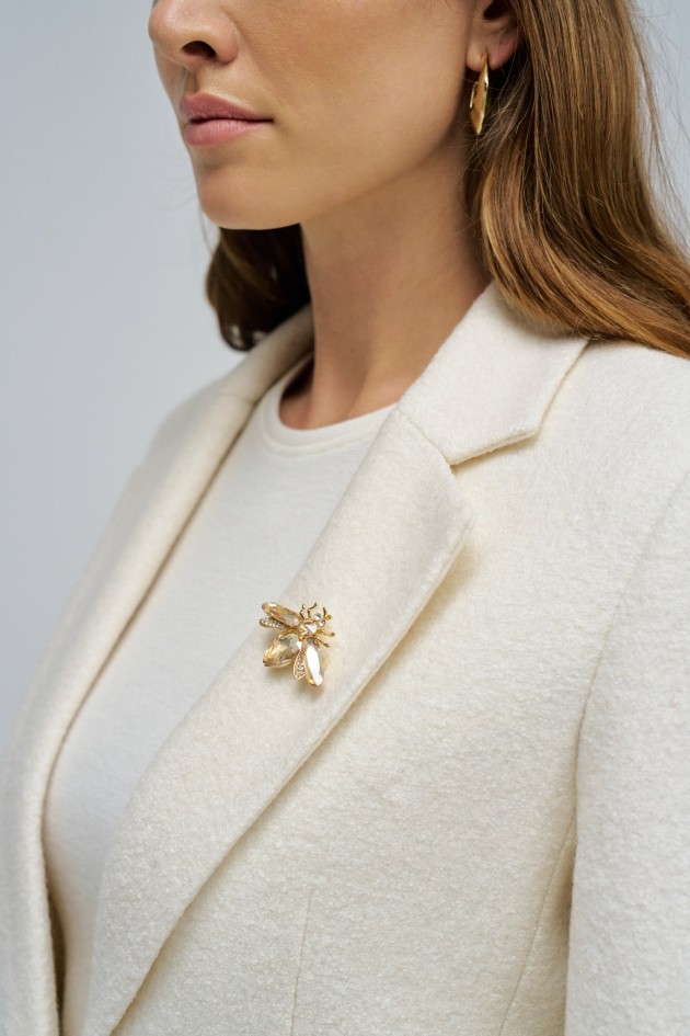 BLAZER TEXTURÉ EN LAINE