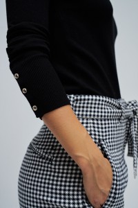 CAMISOLA DE GOLA ALTA