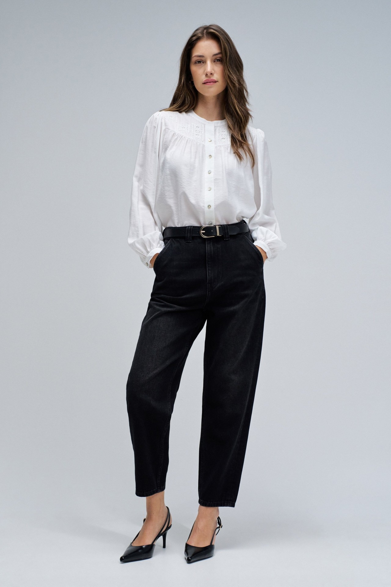 SHIRT WITH EMBROIDERY