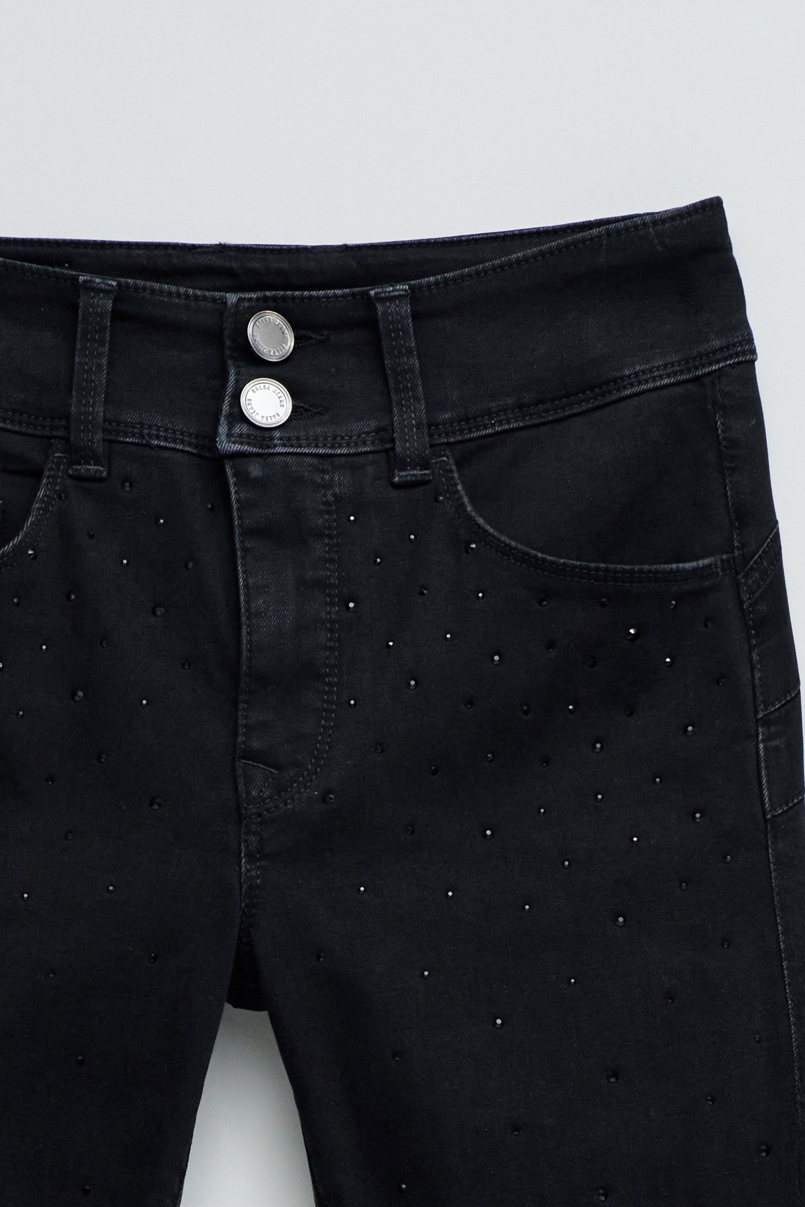 VAQUEROS SECRET PUSH IN CROPPED SKINNY