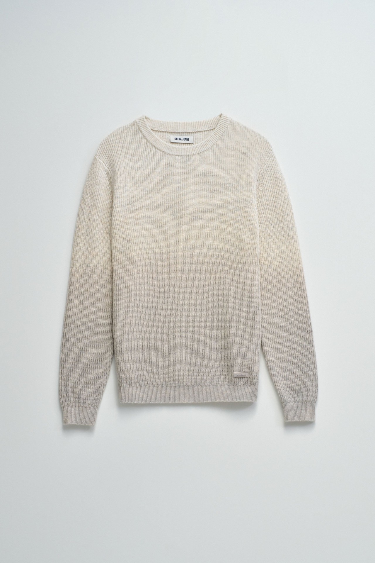 WOOL JUMPER WITH GRADIENT EFFECT