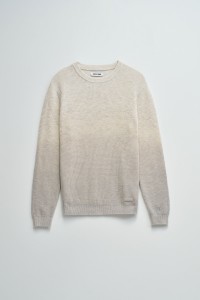 WOOL JUMPER WITH GRADIENT EFFECT