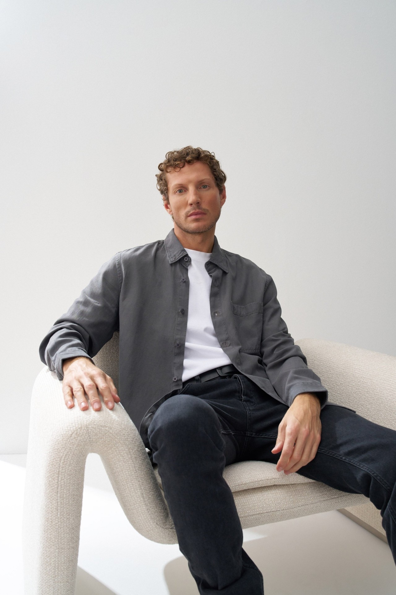 CAMISA EN LIGHTDENIM