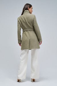 GRACE WOOLLEN COAT WITH BELT
