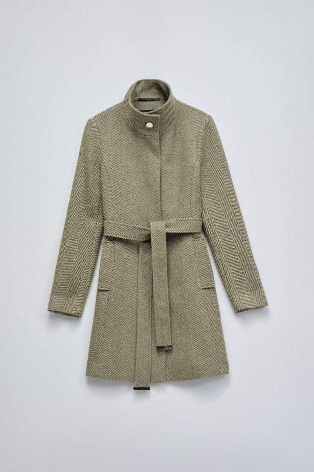 GRACE WOOLLEN COAT WITH BELT