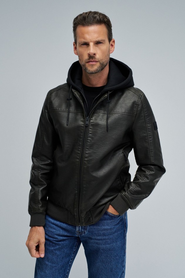 BOMBER JACKET FAUX FUR