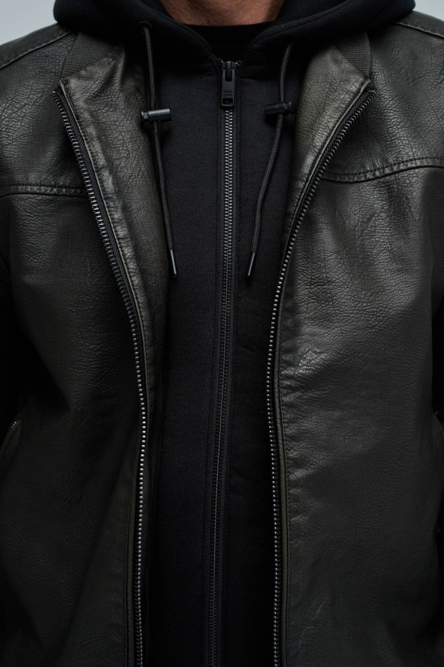 BOMBER JACKET FAUX FUR