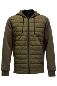 OUTLET NYLON MIX HOODED