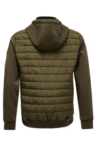 OUTLET NYLON MIX HOODED