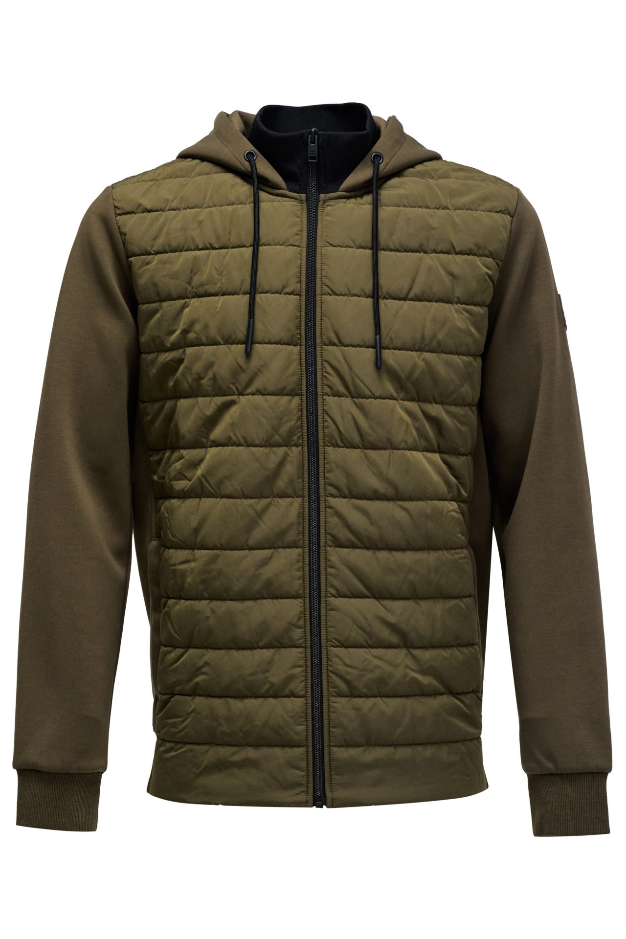 OUTLET NYLON MIX HOODED