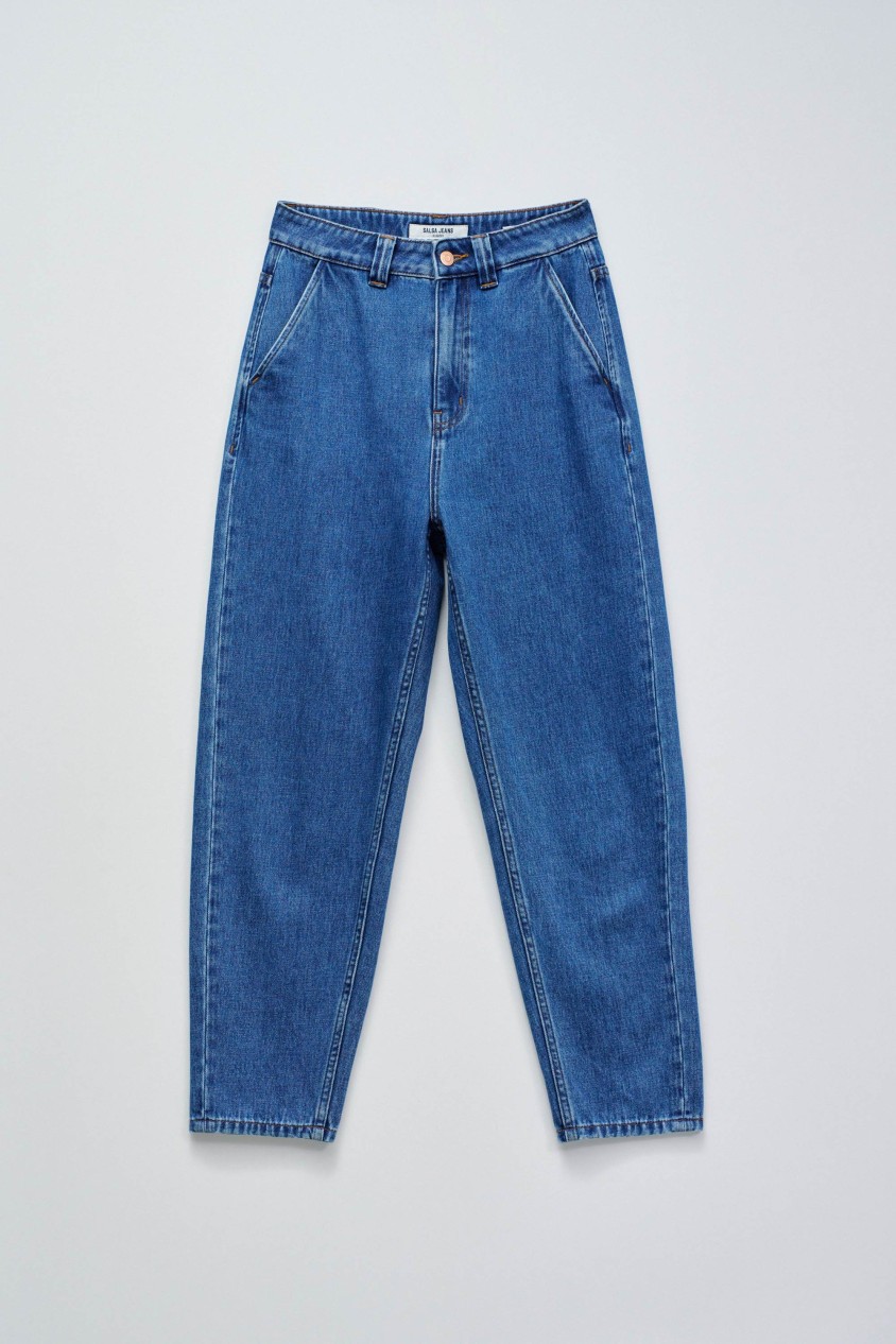 JEANS SLOUCHY CROPPED SLIM