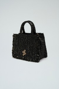 BOLSO DE MANO EN TWEED