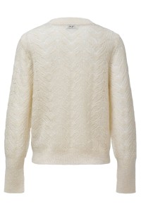 OUTLET SWEATER W LURE, LIGHT BEIGE, XXL