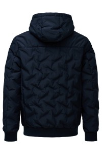 OUTLET BOMBER W HOOD, DARK BLUE V2, XXL