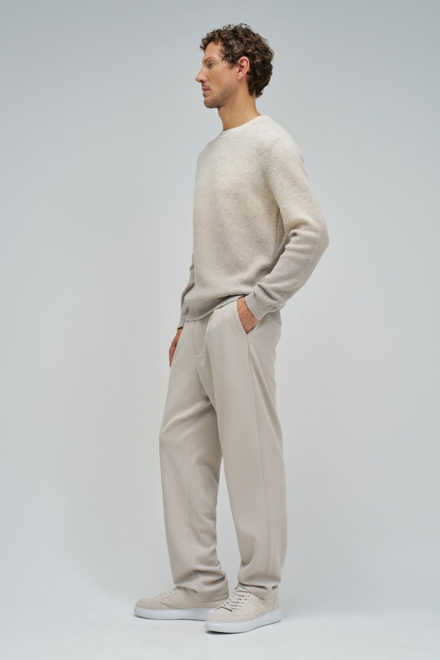 WOOL JUMPER WITH GRADIENT EFFECT