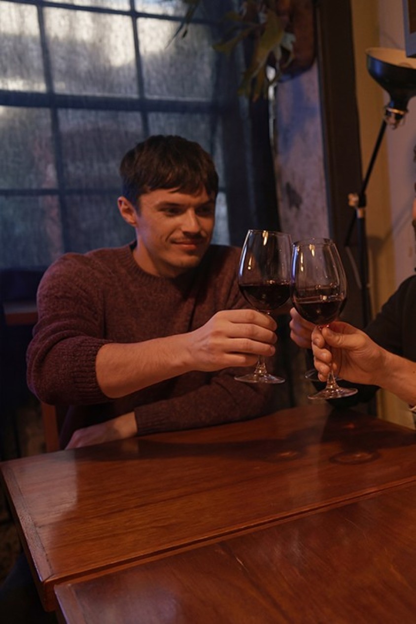 CAMISOLA DE MALHA COM EFEITO GRADIENTE