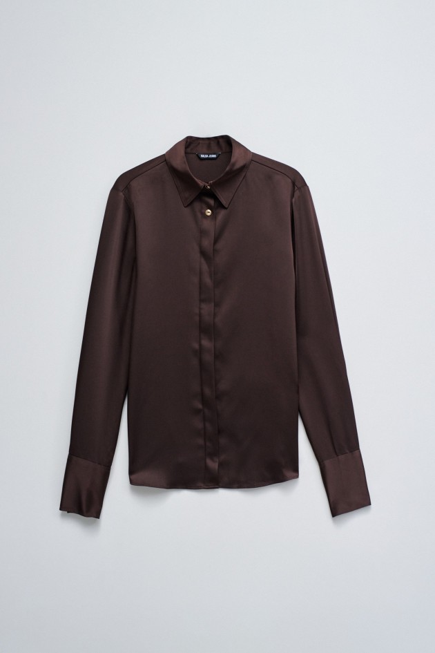 SATIN SHIRT