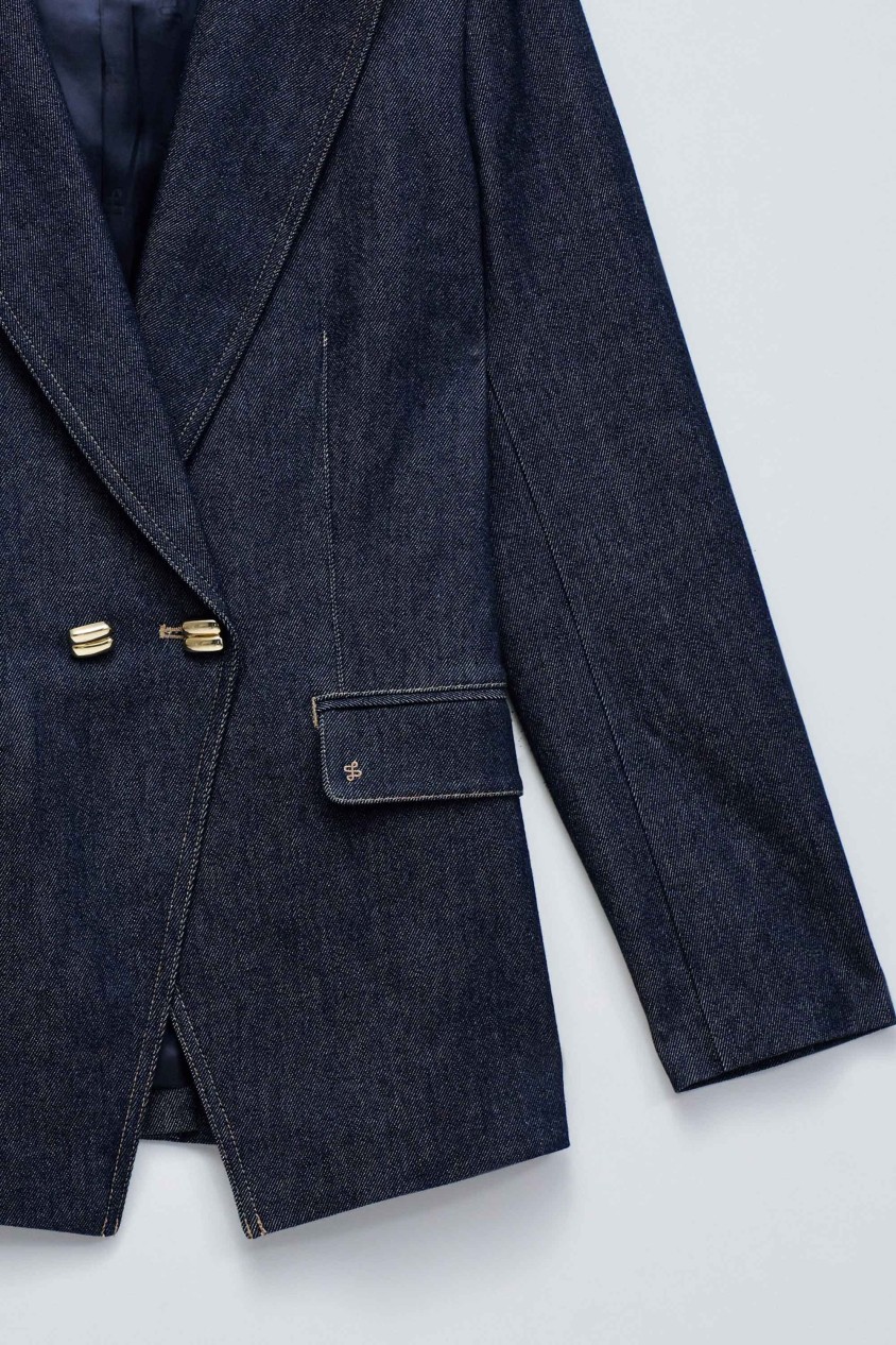 DENIM BLAZER