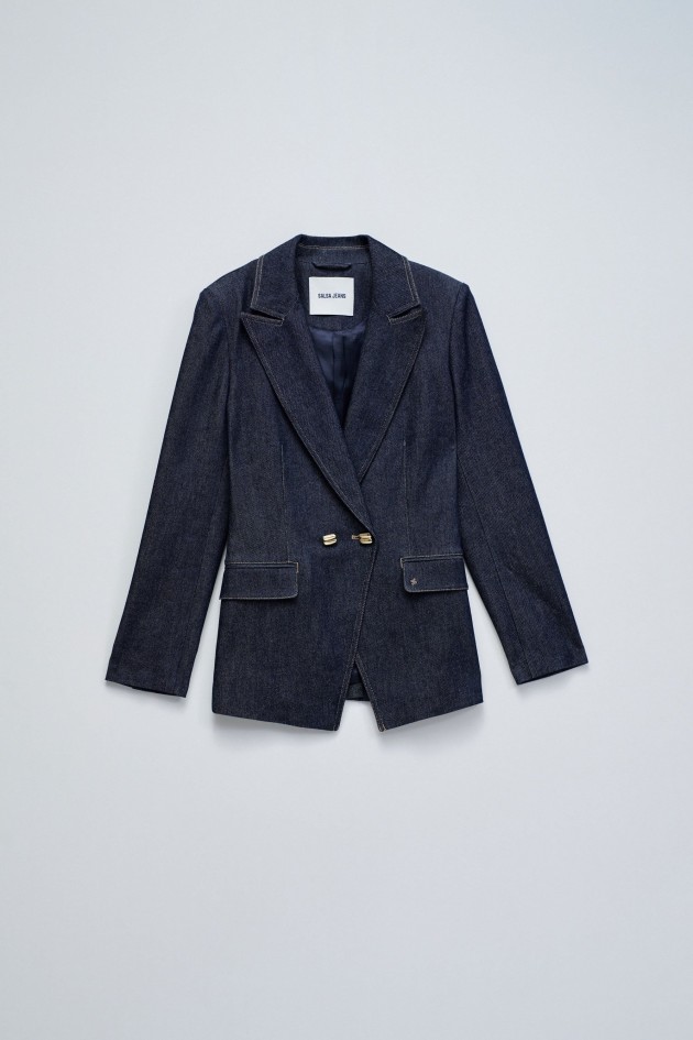 BLAZER EM DENIM