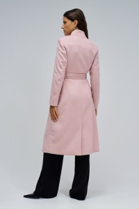 GRACE LONG WOOLLEN COAT WITH BELT