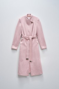 GRACE LONG WOOLLEN COAT WITH BELT