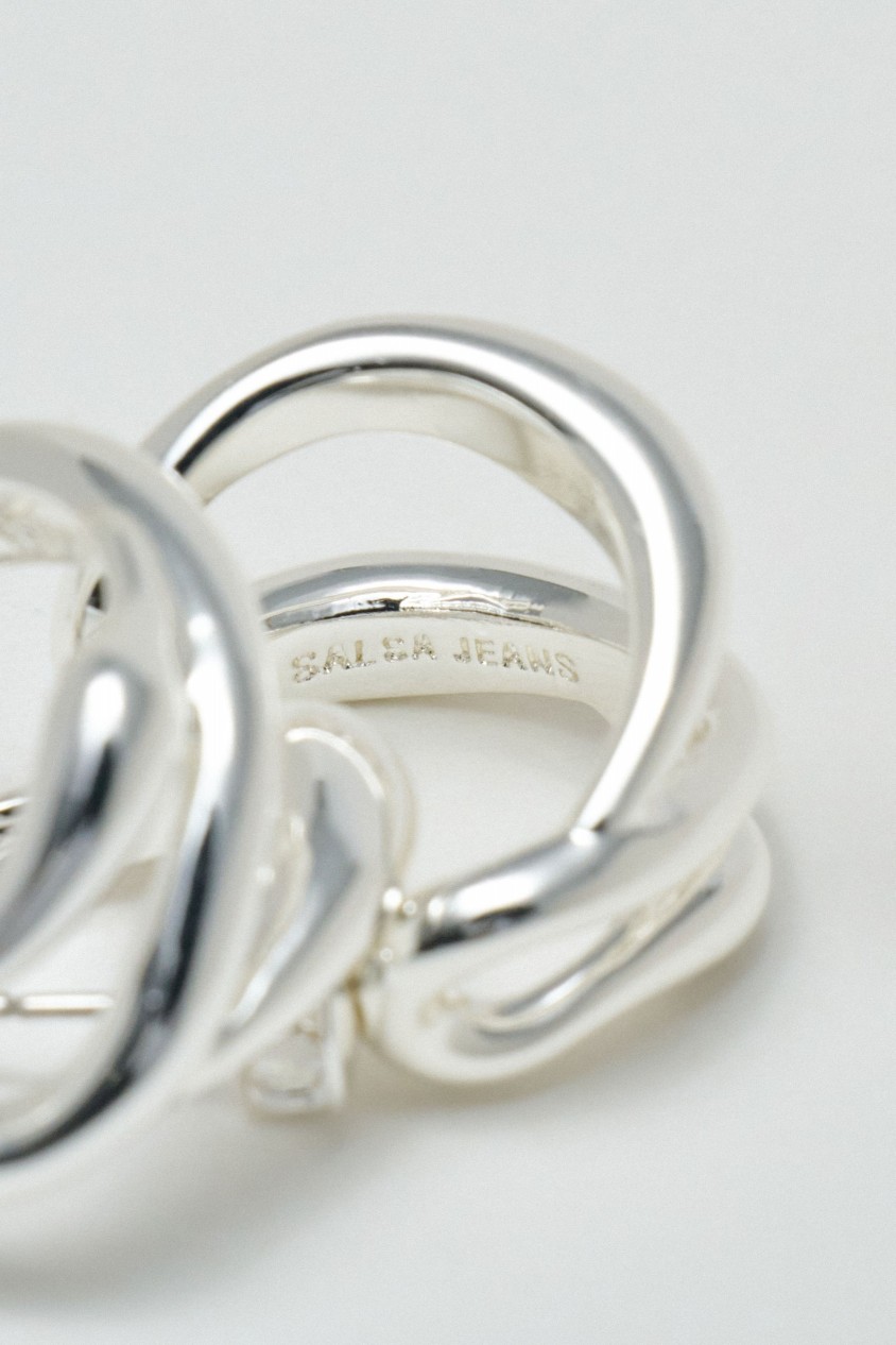 BRINCOS COM ARGOLAS DUPLAS