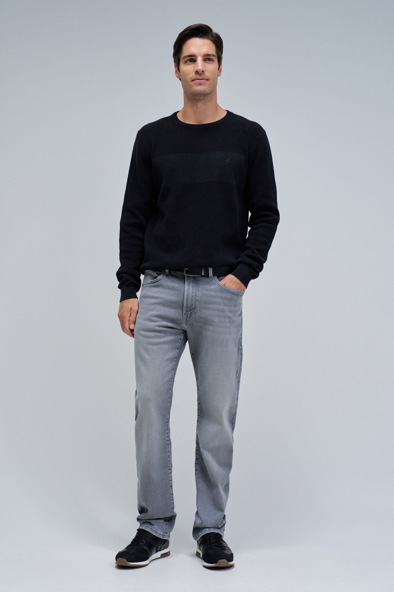 PULL EN MAILLE AVEC TEXTURE