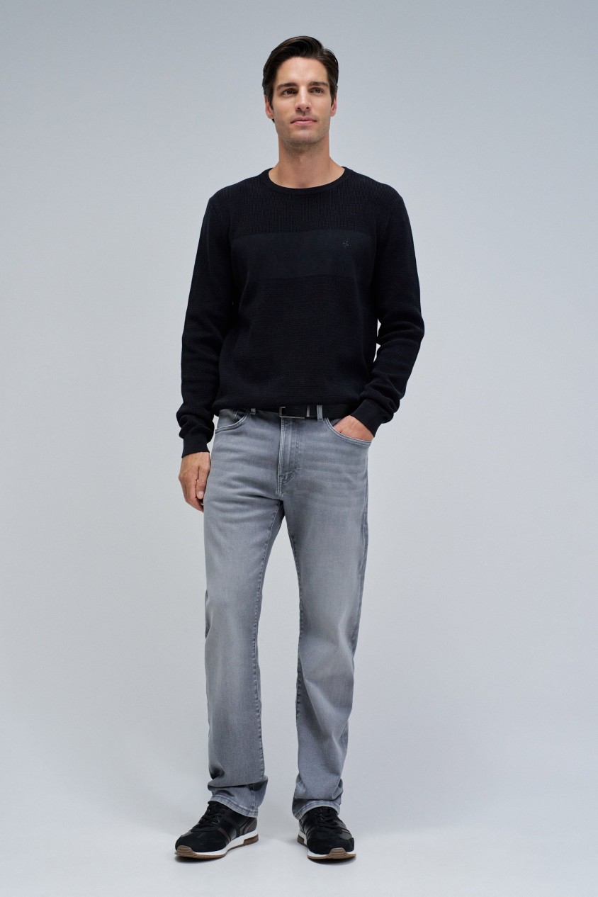 JERSEY DE PUNTO COM TEXTURA