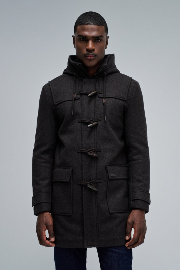 KANADISCHER WOLL TRENCHCOAT
