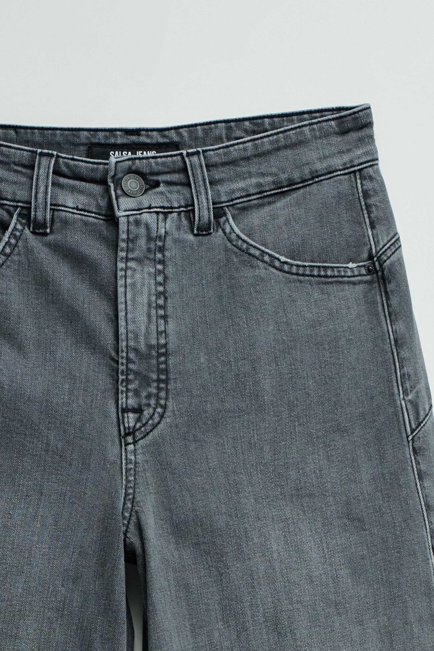 FAITH PUSH IN WIDE JEANS