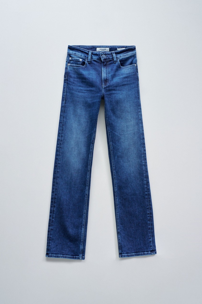 DESTINY PUSH UP STRAIGHT JEANS
