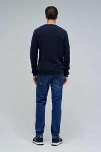 KNITTED SWEATER WITH TEXTURE