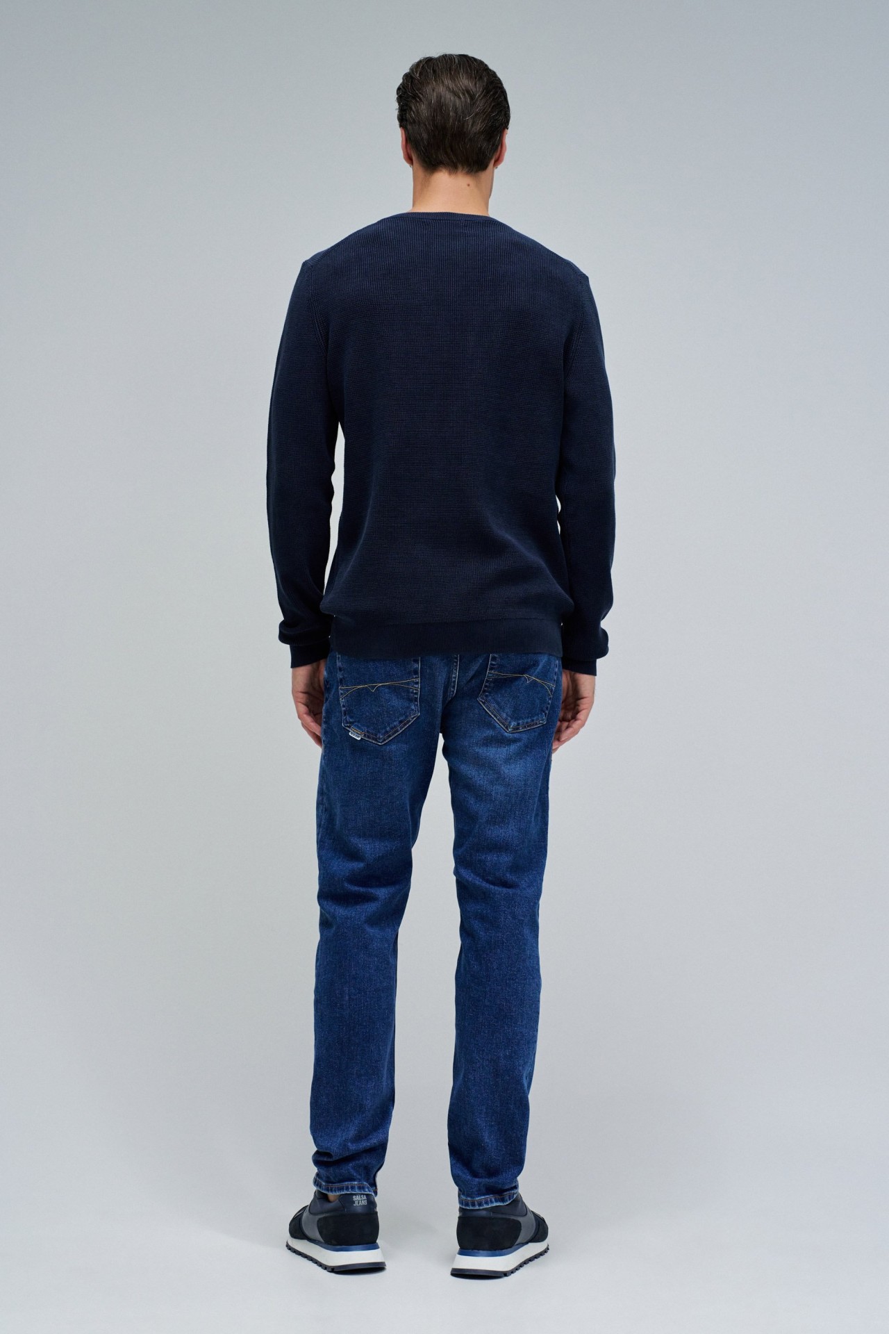 KNITTED SWEATER WITH TEXTURE