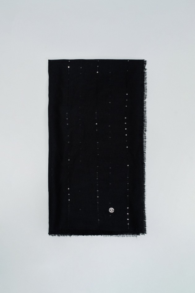 SCHAL MIT PAILLETTEN