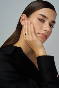 ADJUSTABLE RING WITH TEXTURE