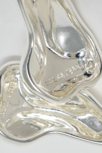 DROP EARRINGS WITH TEXTURE