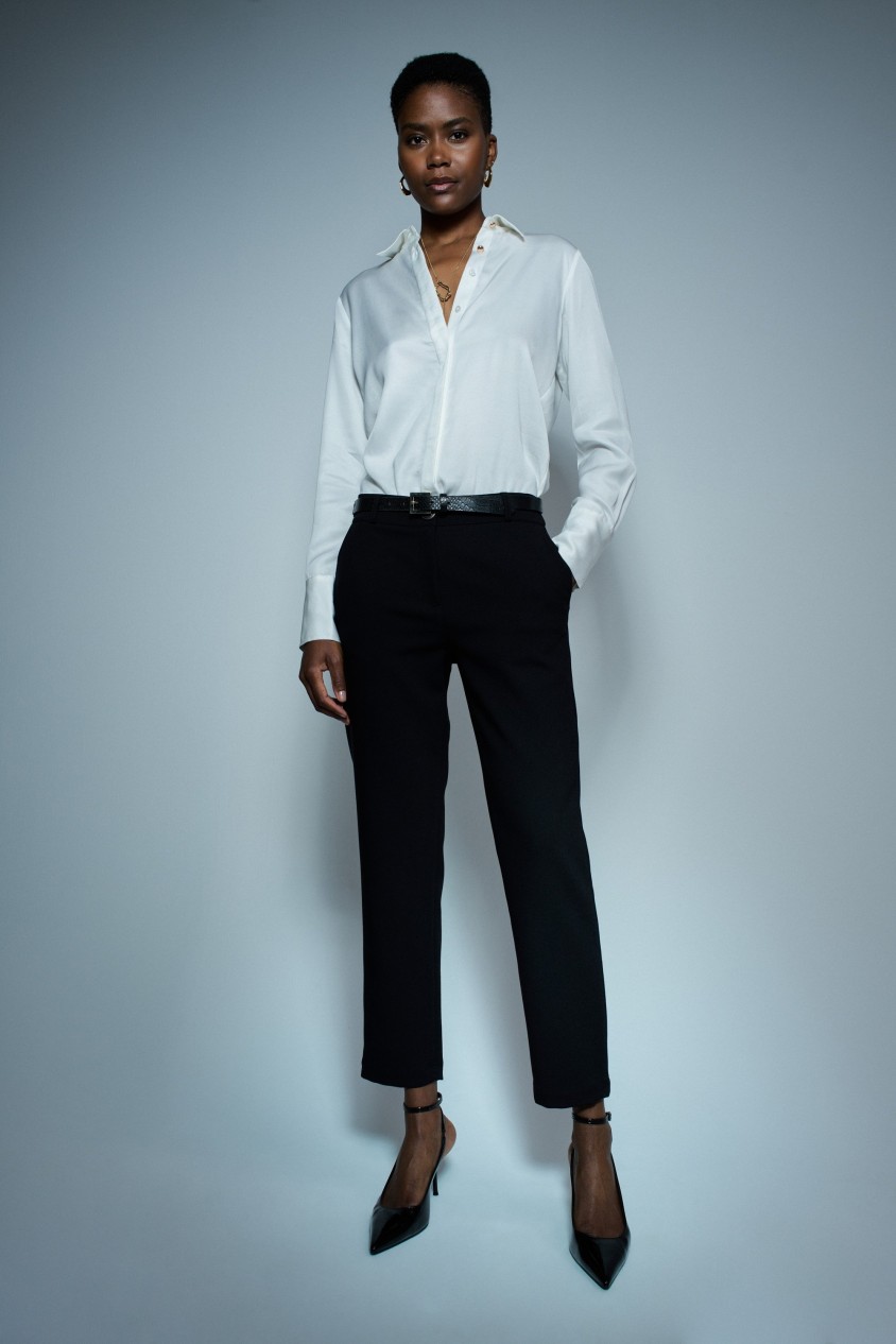 SLIM FIT CHINO TROUSERS