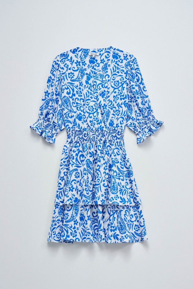 KURZES KLEID MIT MUSTER