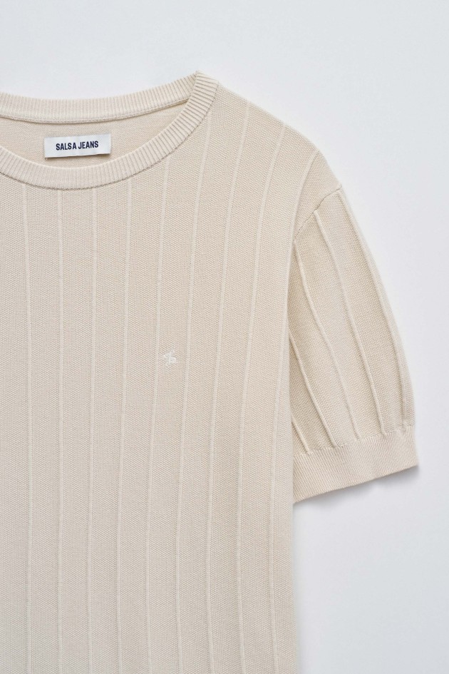 STRUKTURIERTES T-SHIRT