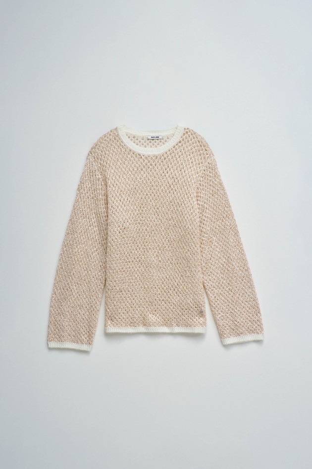 CAMISETA DE PUNTO CON BRILLO