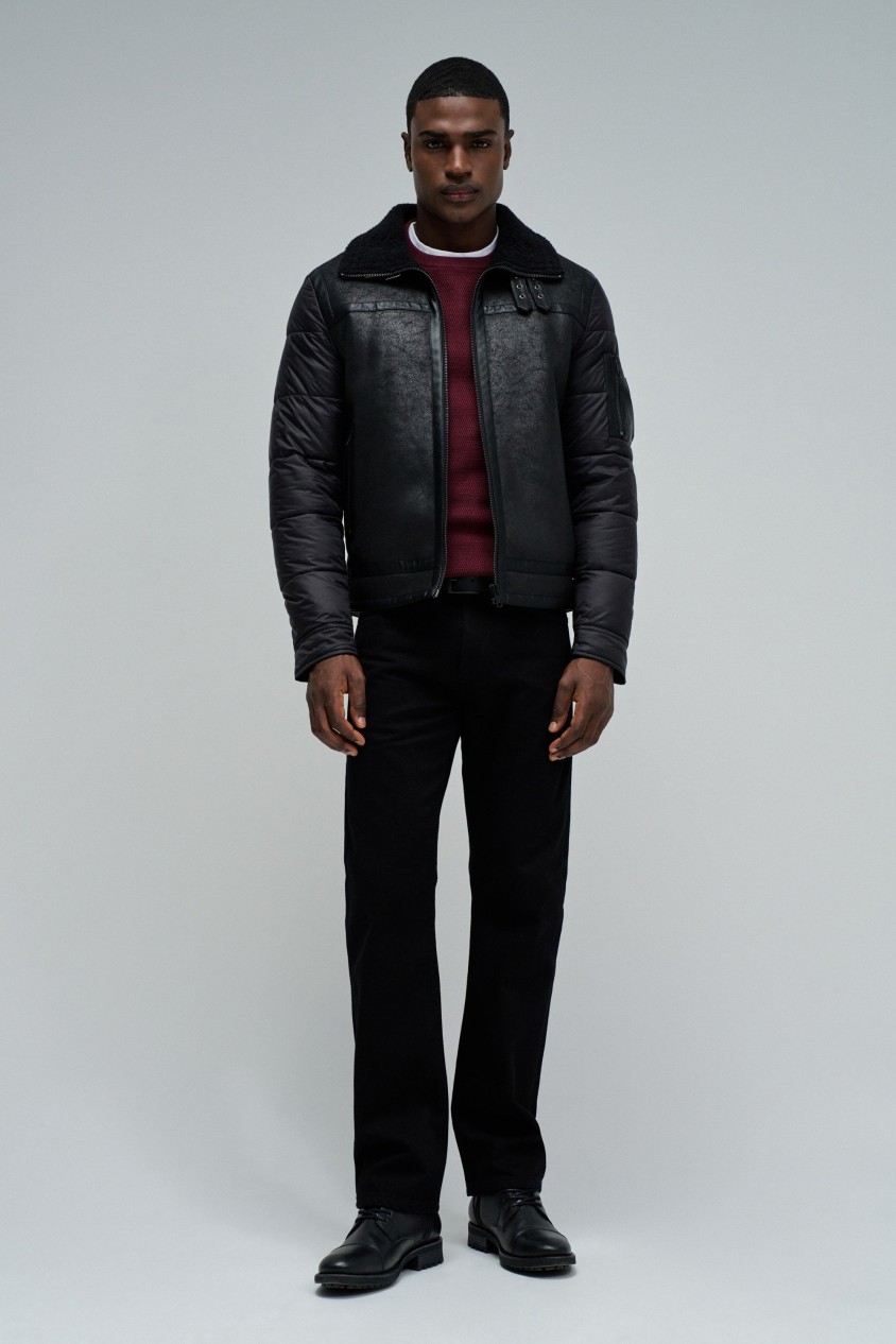 SHEARLING STYLE JACKET