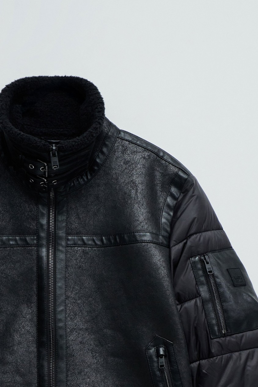 SHEARLING STYLE JACKET